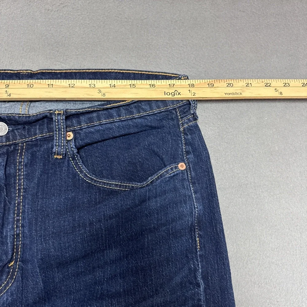 Levis 527 Slim Boot Mens Dark Wash Jeans Sz 36x32 (36x30) Cowboy Casual Workwear